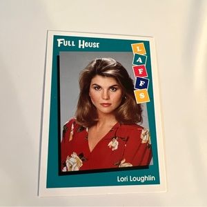 Full House Laffs Trading Cards Lori Loughlin mint rare